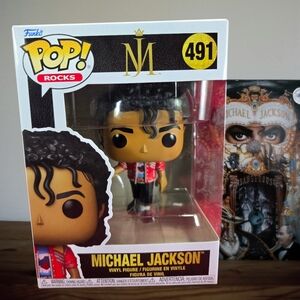 Michael Jackson Funko #491 (Nib) With Pop Protector